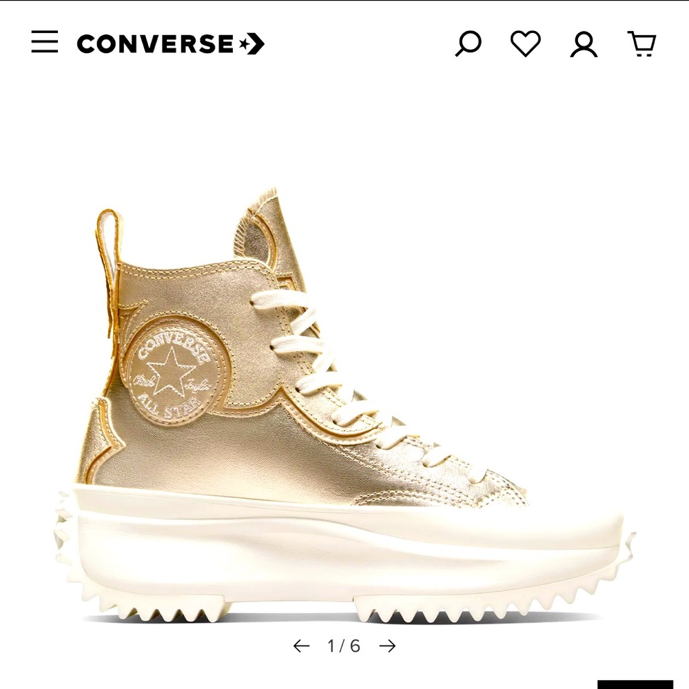 Converse Run Star Hike Platform Western